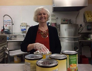 Senior Lunch Volunteer Delores 2017