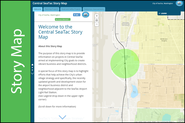 Thumbnail Story Map Central SeaTac