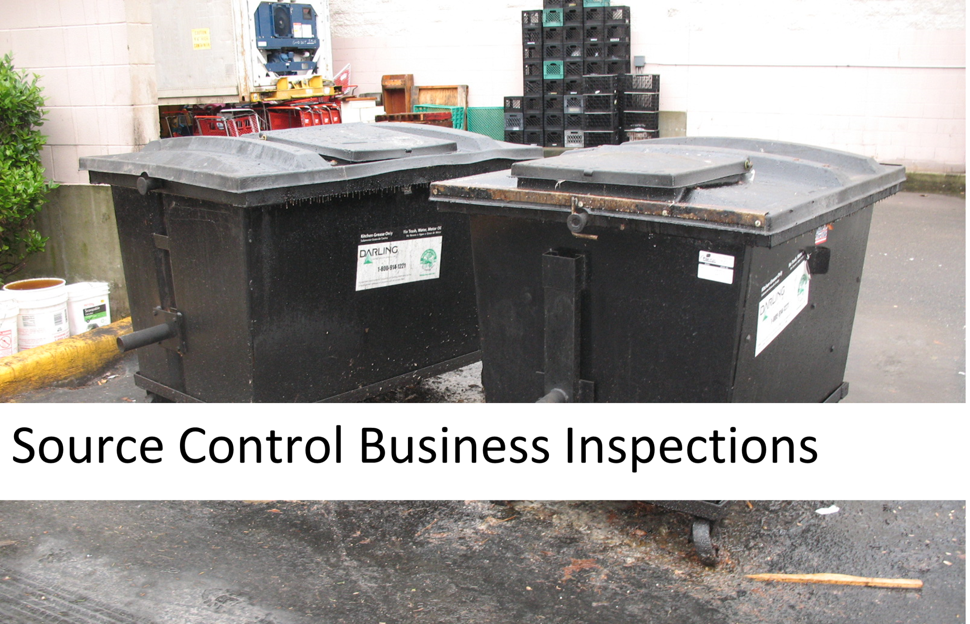 Dumpsters Business Inspection Program